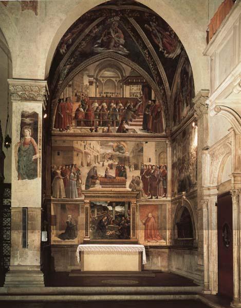 Domenicho Ghirlandaio Cappella Sassetti